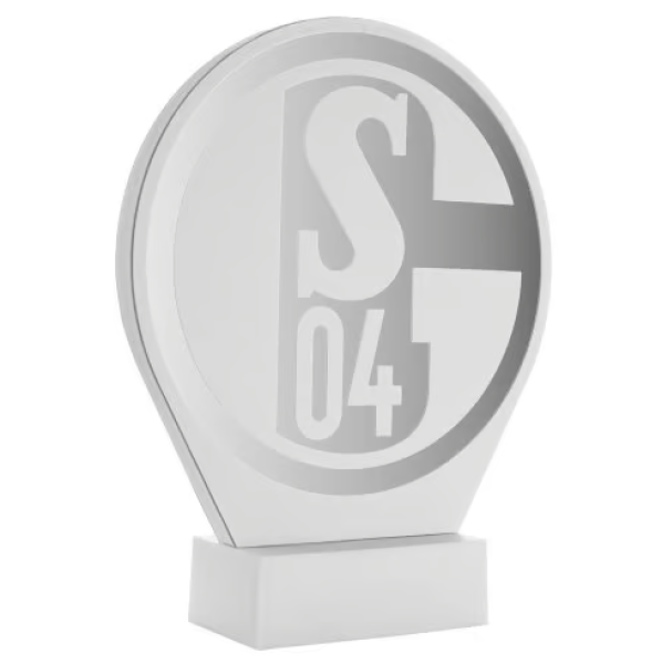 FC Schalke 04 - LED-Licht Logo Mirror